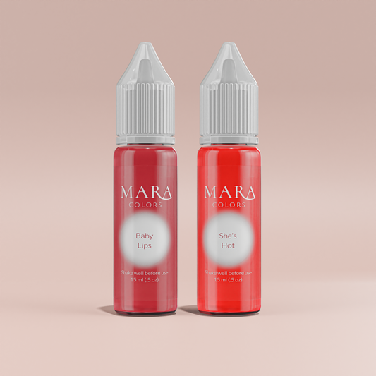 MARA Pro Neutral Lip Pigments Set