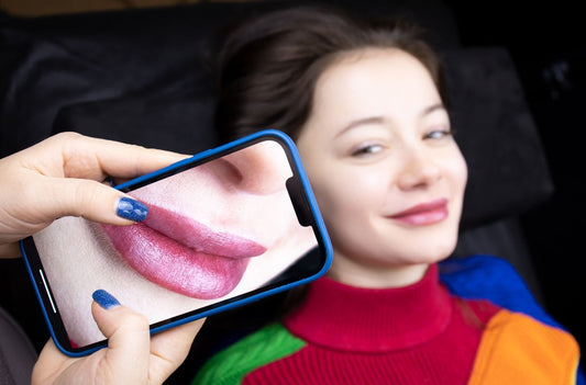 Choosing Lip Blushing Pigments for Fall Tones