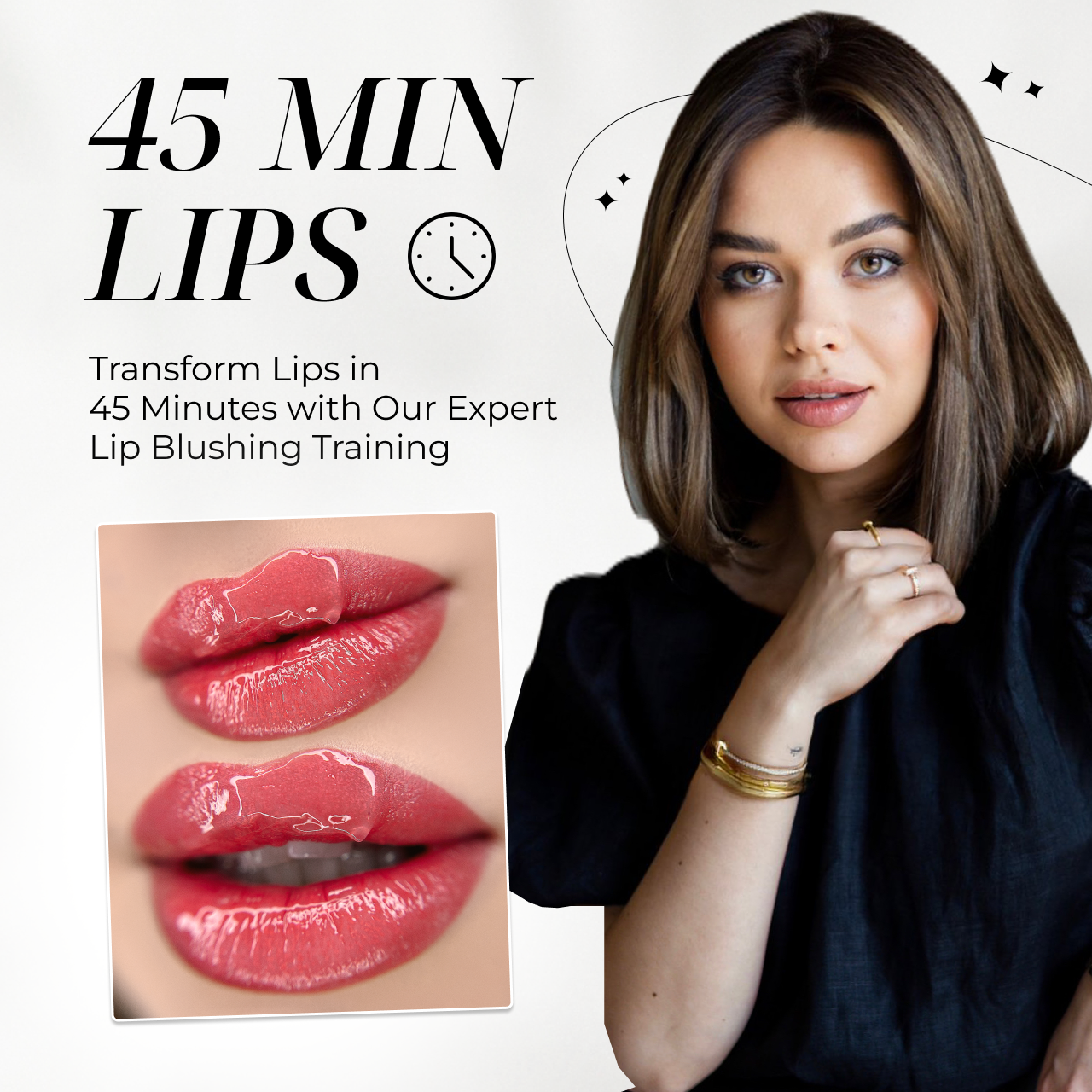 Lip Blush in 45 MINUTES Masterclass – Mara Pro
