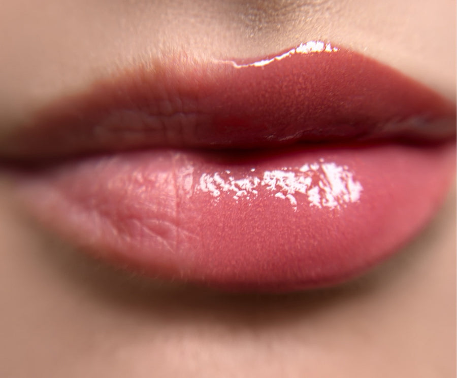 Healed MUSE lips: dusty rose with a cool pink undertone